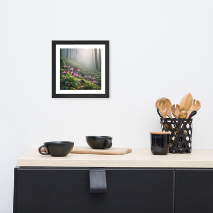 Framed Dogtooth Violet Art Print