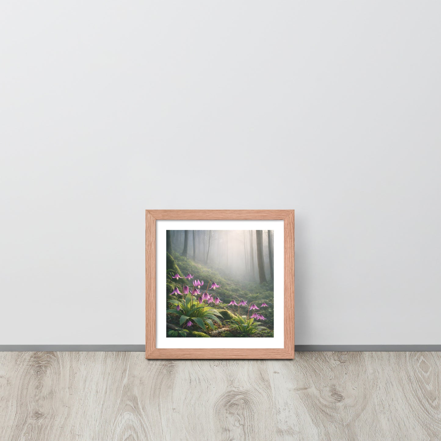 Framed Dogtooth Violet Art Print