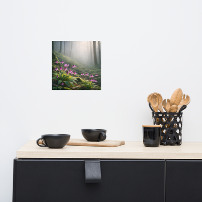 Unframed Dogtooth Violet Art Print