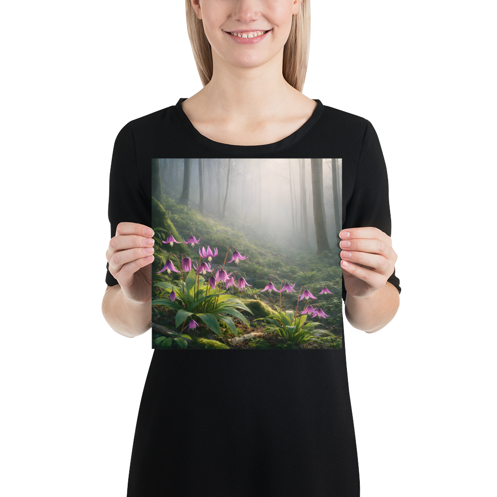 Unframed Dogtooth Violet Art Print